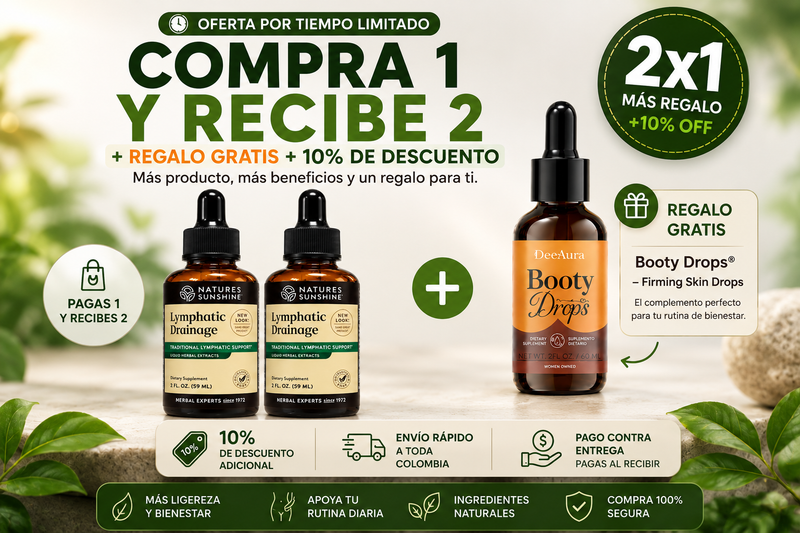 Lymphatic Drainage™ 🎁 Compra 1 y Recibe 2 + Booty Drops® GRATIS - Haz clic en "Comprar Ahora" y activa automáticamente tu 10% de descuento.
